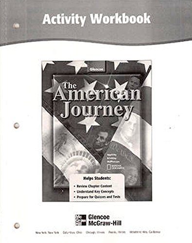 9780078252082: The American Journey Activity Workbook
