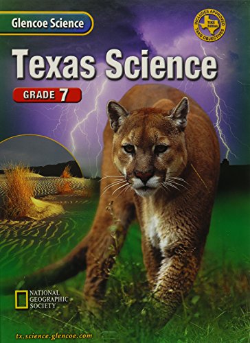 Imagen de archivo de Glencoe Science Texas Grade 7 a la venta por ThriftBooks-Dallas