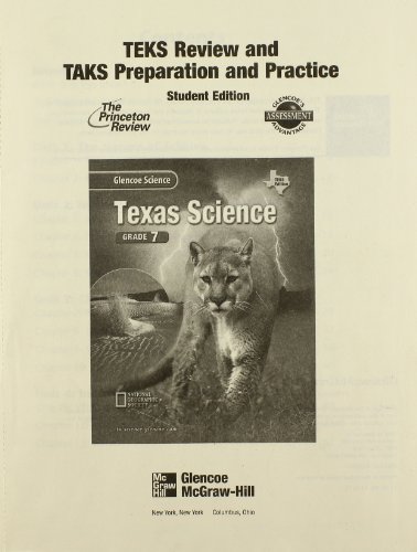 Stock image for Glencoe Science Texas Grade 7 for sale by Iridium_Books