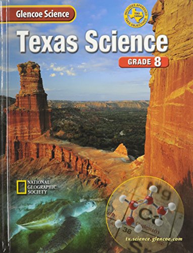 Stock image for Glencoe Science Texas Grade 8 for sale by Gulf Coast Books