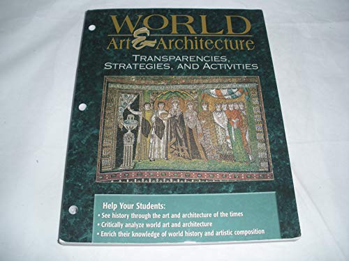 Imagen de archivo de WORLD ART & ARCHITECTURE TRANSPARENCIES a la venta por Allied Book Company Inc.