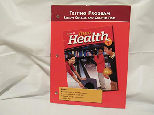 Beispielbild fr Glencoe Teen Health, Course 1 Testing Program-Lesson Quizzes And Chapter Tests With Answer Keys, Fifth Edition (2003 Copyright) zum Verkauf von ~Bookworksonline~