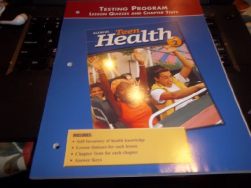 Beispielbild fr Glencoe Teen Health, Course 2 Testing Program With Lesson Quizzes And Chapter Tests With Answer Key, Fifth Revised Edition (2002 Copyright) zum Verkauf von ~Bookworksonline~