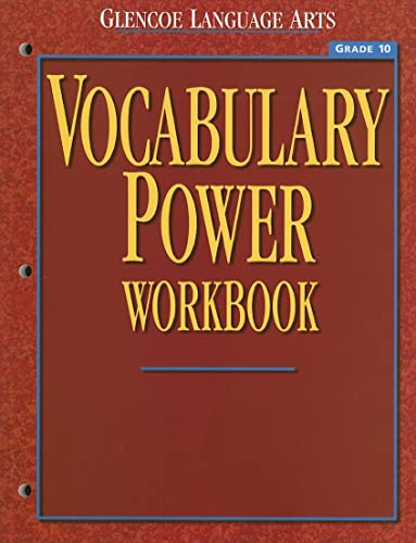 Beispielbild fr Glencoe Language Arts Vocabulary Power Workbook Grade 10 zum Verkauf von Nationwide_Text