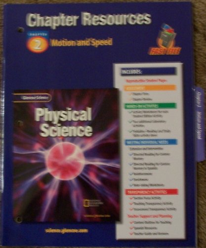 9780078267758: Glencoe Science: Physical Science C2 Motion 626p 2002