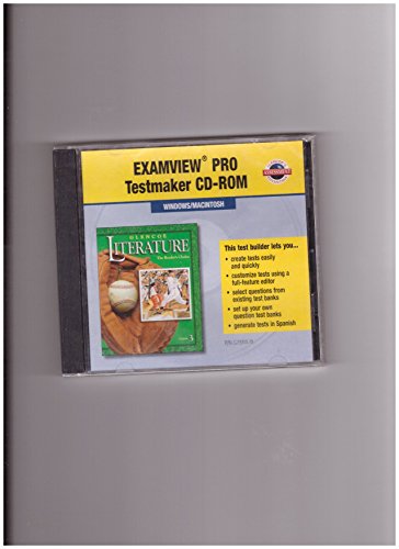 Stock image for Examview Pro Testmaker CD-ROM (Glencoe Literature The Reader's Choice Course 3) for sale by Nationwide_Text