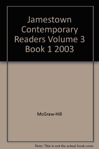 9780078273605: Jamestown Contemporary Readers Volume 3 Book 1 2003