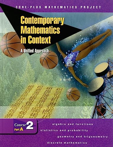 9780078275418: Contemporary Math in Context Courses 2 (Core-Plus) Part A Student Edition (Elc: Core Plus)