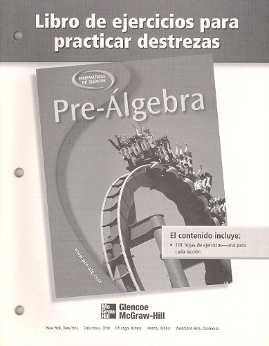 9780078277900: Pre-algebra, Skills Practice