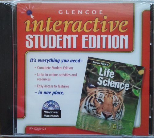 Imagen de archivo de Glencoe Science Life Science Electronic Student Edition 2002 a la venta por Georgia Book Company