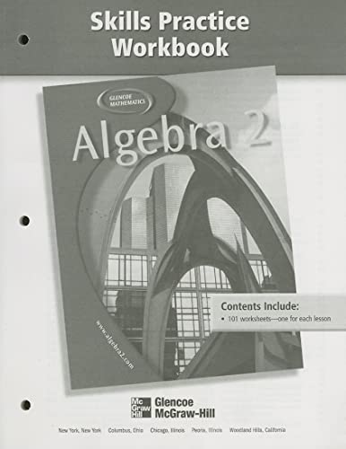 Algebra 2 Skills Practice Workbook (9780078280238) by [???]