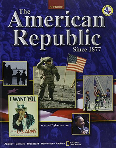 9780078280887: American Republic Since 1877 Texas Student Edition 2003