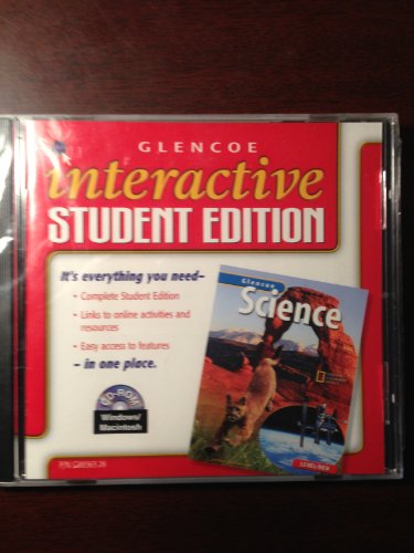 Stock image for Glencoe Science: Interactive Student Edition CD-ROM Level Red for sale by The Media Foundation