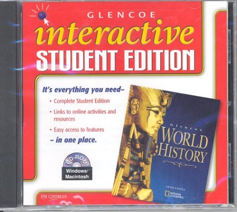 Stock image for Glencoe World History, Interactive Student Edition Cd-Rom for sale by Iridium_Books