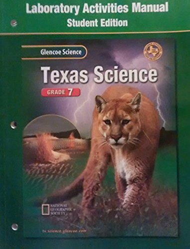 Stock image for Glencoe Science Texas Grade 7 ; 9780078294044 ; 0078294045 for sale by APlus Textbooks