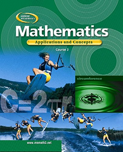 Stock image for Mathematics. Applications and Concepts. Course 3. for sale by Antiquariaat Schot