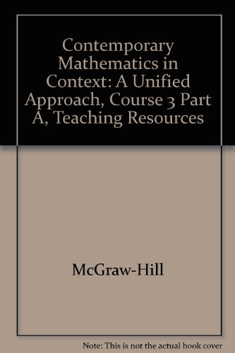Contemporary Mathematics in Context (9780078297229) by Arthur F. Coxford