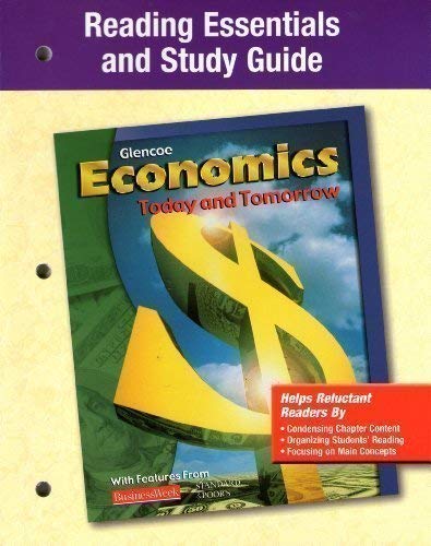 Stock image for Economics Today and Tomorrow Reading Essentials and Study Guide for sale by HPB-Diamond