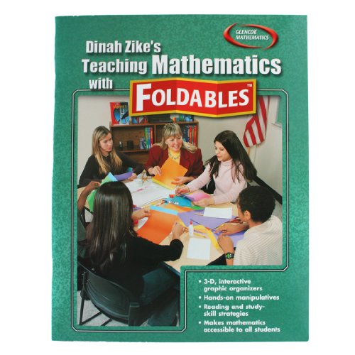Imagen de archivo de Dinah Zike's Teaching mathematics with foldables a la venta por Gulf Coast Books
