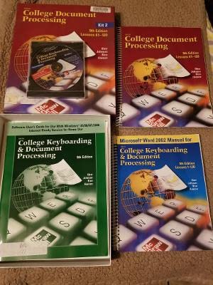 9780078305139: Gregg College Keyboarding and Document Processing (GDP), Lessons 61-120, Kit 2, Word 2002