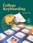 Beispielbild fr Gregg College Keyboarding Lessons 1-20 zum Verkauf von Wonder Book