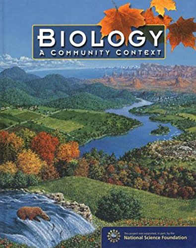 9780078306945: Biology: A Community Context Student Edition