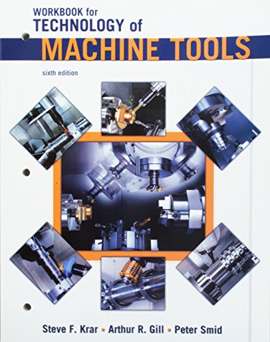 Imagen de archivo de Student Workbook to Accompany Technology of Machine Tools a la venta por ThriftBooks-Atlanta