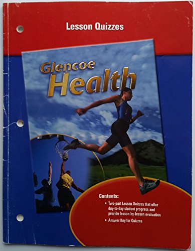 Beispielbild fr Glencoe Health Lesson Quizzes zum Verkauf von HPB-Red