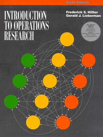 Beispielbild fr Introduction to Operations Research zum Verkauf von Better World Books