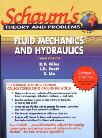 Imagen de archivo de Schaum's Outline Series: Fluid Mechanics and Hydraulics a la venta por Ergodebooks