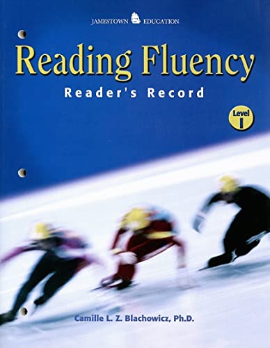 Stock image for Reading Fluency: Reader's Record I for sale by SecondSale