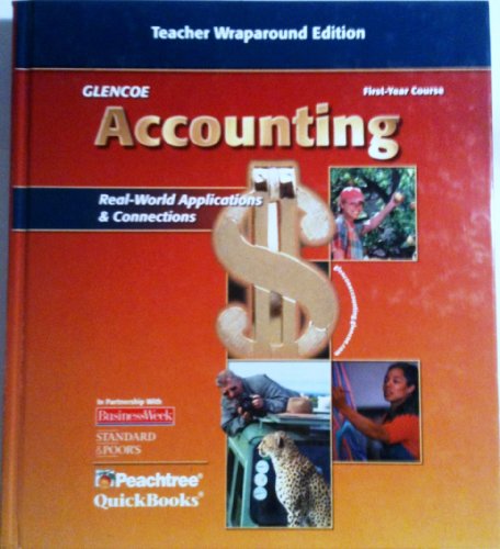 Stock image for Real World Applications And Connections, First Year: Teachers Wraparound Edition ; 9780078460975 ; 0078460972 for sale by APlus Textbooks