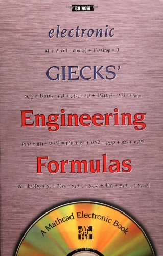 9780078527746: Electronic Gieck's Engineering Formulas (On CD-ROM)