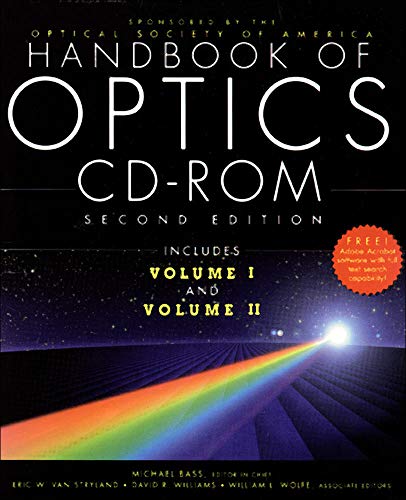 The Handbook of Optics on CD-ROM (9780078529931) by Optical Society Of America