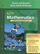 9780078601651: Mathematics: Applications and Concepts, Course 3, Parent and Student Study Guide Workbook