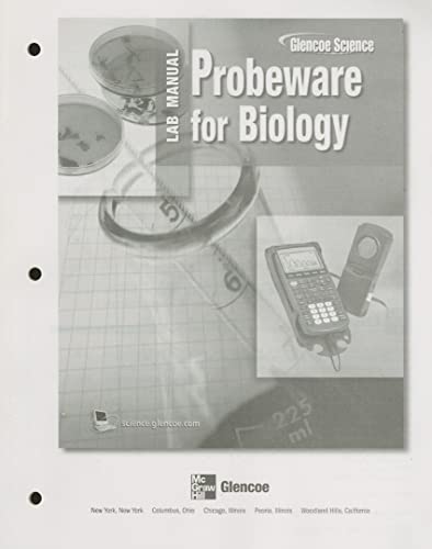 9780078602269: Bdol Probware Lab Manual: The Dynamics of Life, Probeware Lab Manual