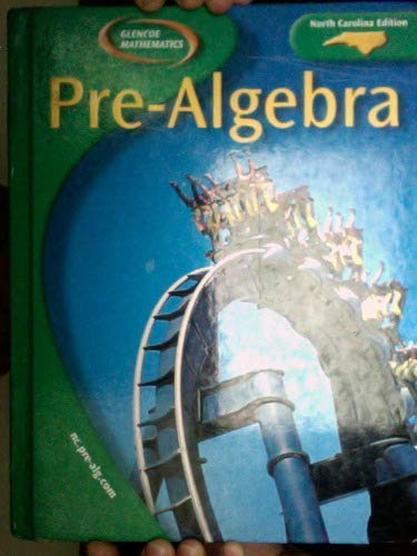 Stock image for Pre-Algebra North Carolina Student Edition for sale by ThriftBooks-Dallas