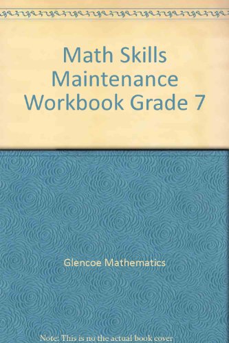 Imagen de archivo de Math Skills Maintenance Workbook Grade 7 a la venta por Allied Book Company Inc.