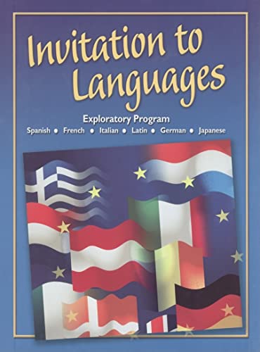 9780078605789: Invitation to Languages: Foreign Language Exploratory Program