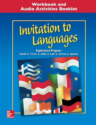 Stock image for Invitation to Languages Workbook & Audio Activities Student Edition for sale by Reliant Bookstore
