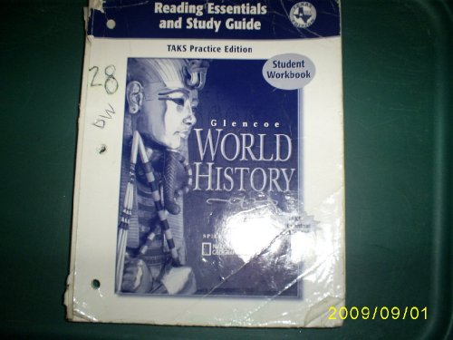 9780078606052: Glencoe World History, Reading Essentials and Study Guide, Workbook (Paperback) (Texas Edition)