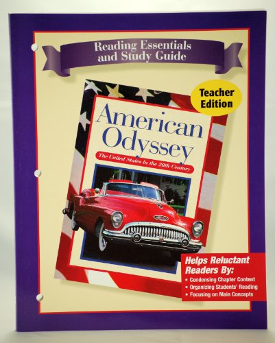 American Odyssey; Reading Essentials and Study Guide, TE (9780078607387) by McGraw-Hill Education