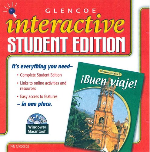 Imagen de archivo de Buen viaje! Level 2, Interactive Student Edition CD-ROM (GLENCOE SPANISH) a la venta por Iridium_Books