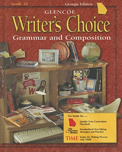 Stock image for Writer's Choice, Grade 10 Student Edition Georgia Edition (Writer's Choice Grammar and Composition) for sale by Iridium_Books