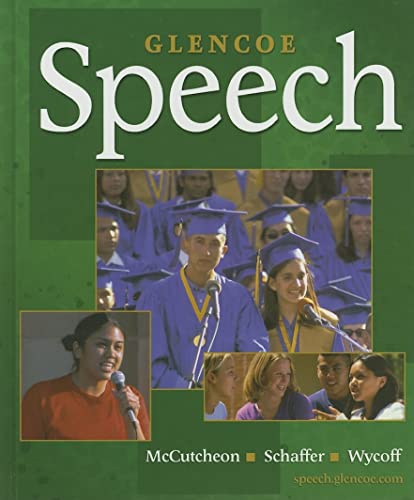 Stock image for Glencoe Speech for sale by ThriftBooks-Atlanta