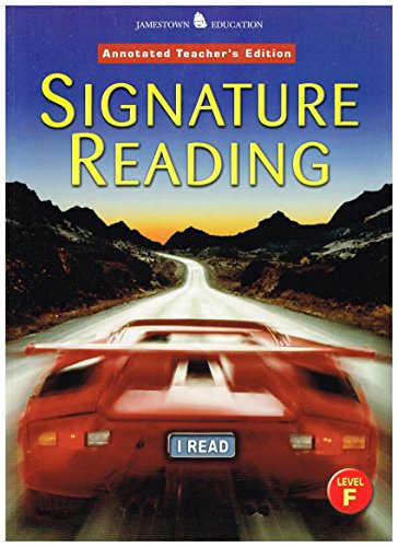 Stock image for Signature Reading: Level F ; 9780078617218 ; 0078617219 for sale by APlus Textbooks