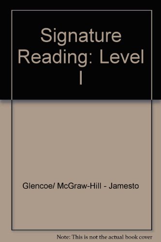 9780078617270: Signature Reading, Level I Teacher Edition