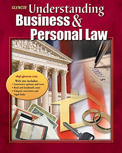 Imagen de archivo de Glencoe Understanding Business & Personal Law a la venta por ThriftBooks-Dallas