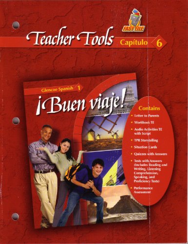 Stock image for Teacher Tools Capitulo 6 (Buen Viaje! Glencoe Spanish 1, Capitulo 6) for sale by Green Street Books
