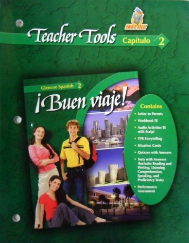 Stock image for Glencoe Spanish 2 Buen Viaje! Teacher Tools Capitulo 2 (Buen Viaje! Glencoe Spanish 2, Capitulo 2) for sale by Allied Book Company Inc.